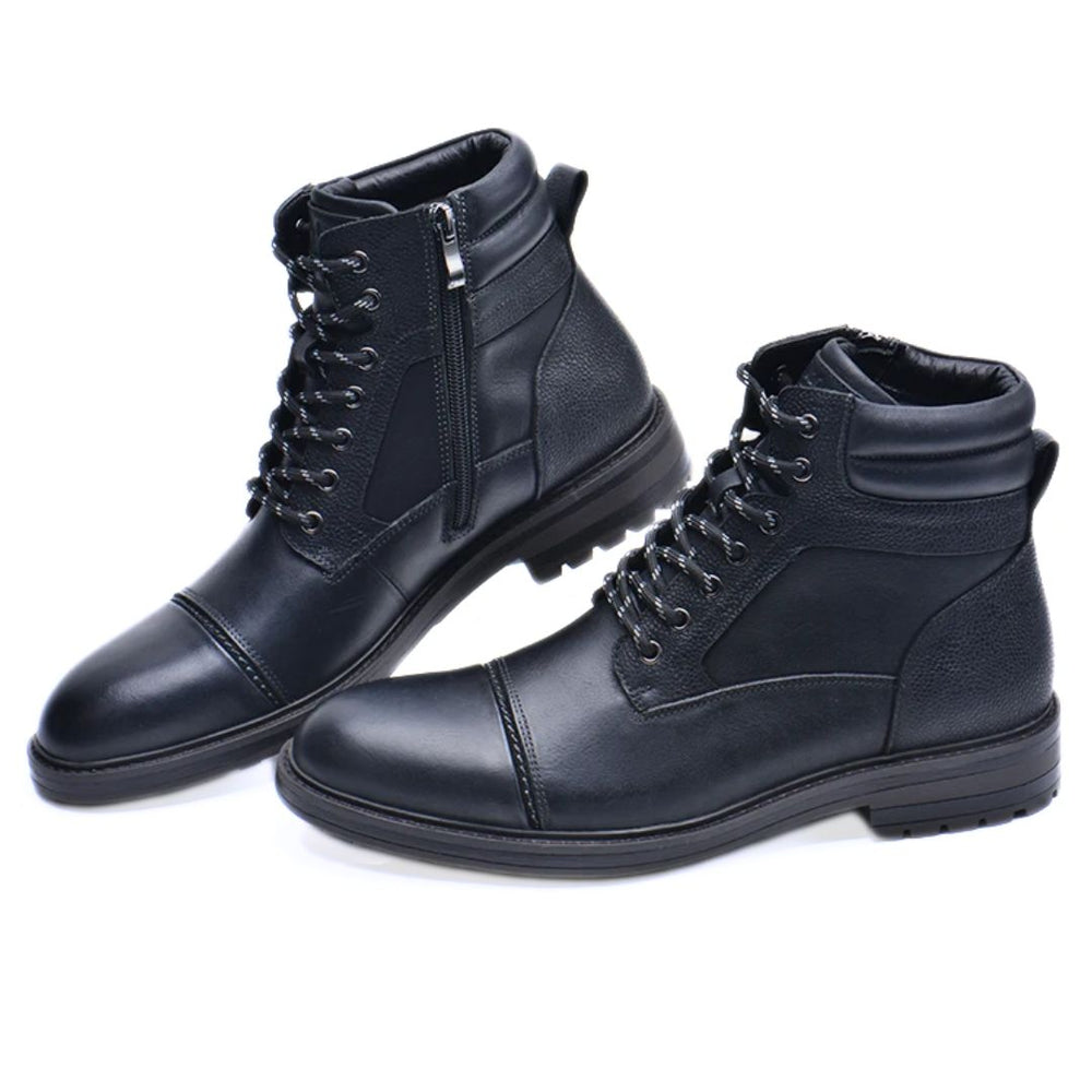 Kilian | Men's Leather Boots Lace up Dress