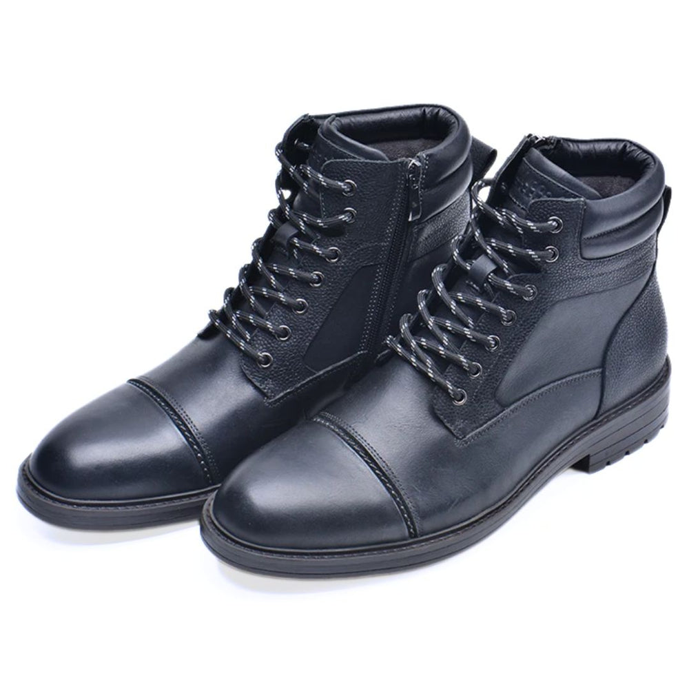 Kilian | Men's Leather Boots Lace up Dress