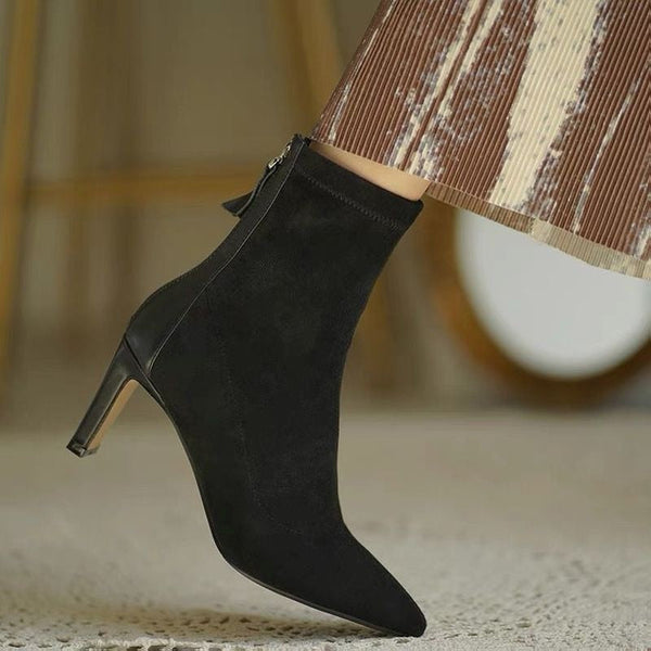 Laurel | Women's Ankle Boots Leather Low Heel