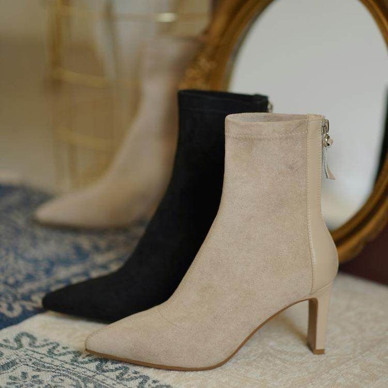 Laurel | Women's Ankle Boots Leather Low Heel