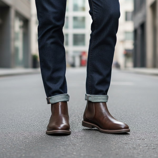 Laurens | Men's Chelsea Boots Leather Ankle