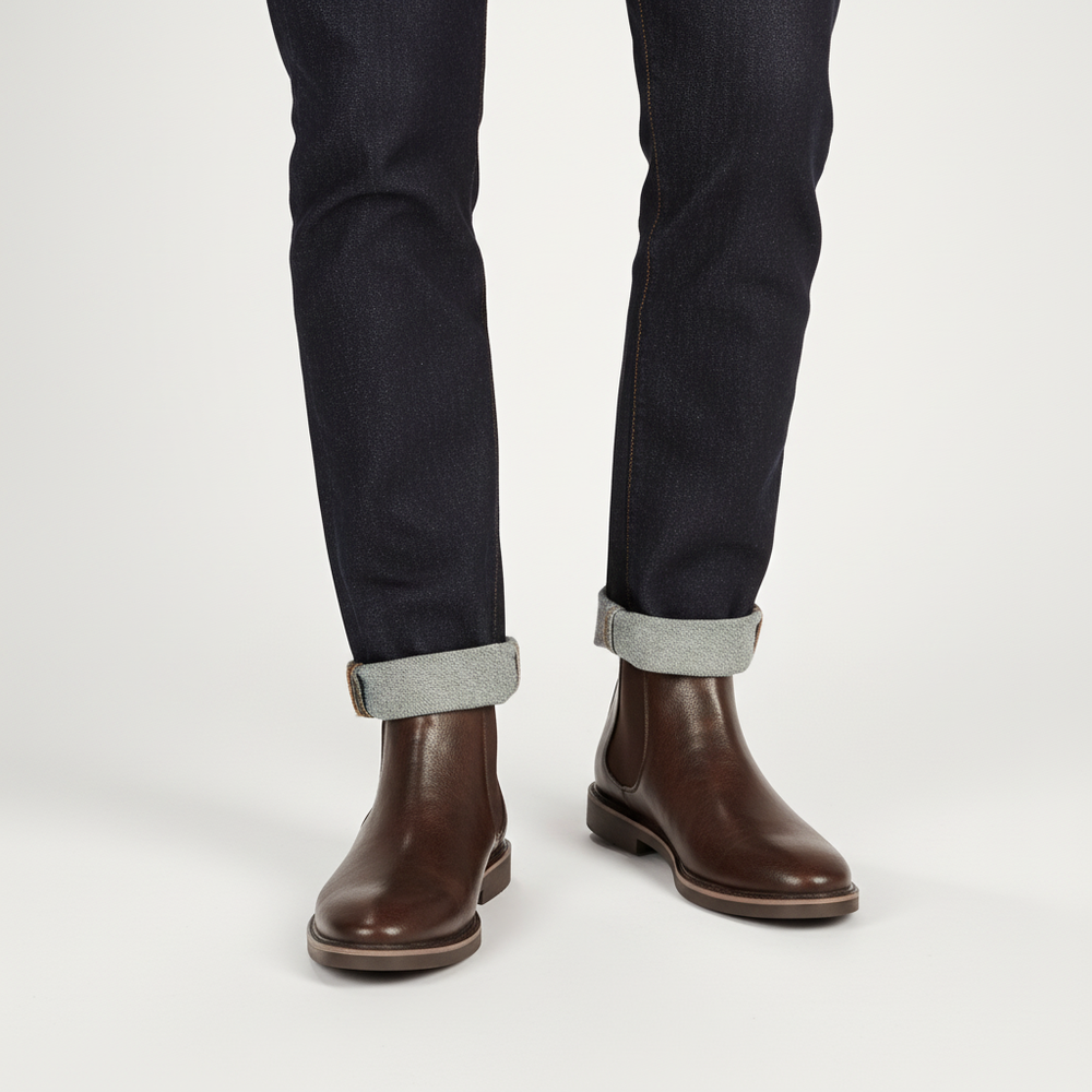 Laurens | Men's Chelsea Boots Leather Ankle