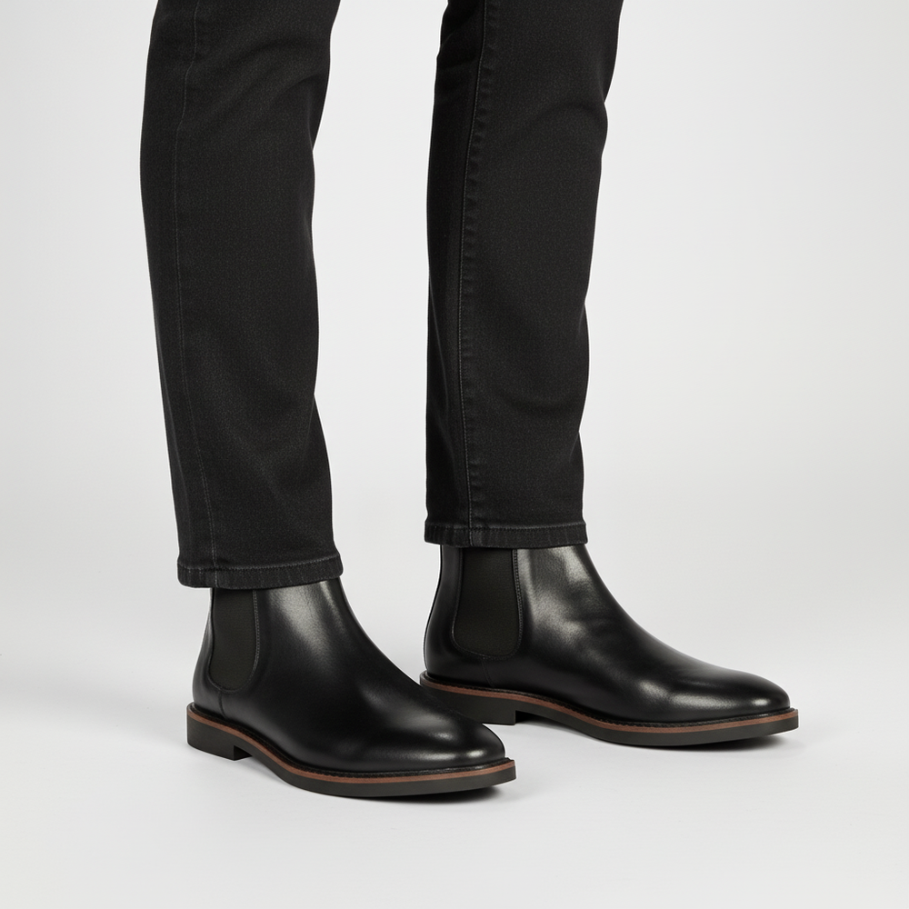 Laurens | Men's Chelsea Boots Leather Ankle