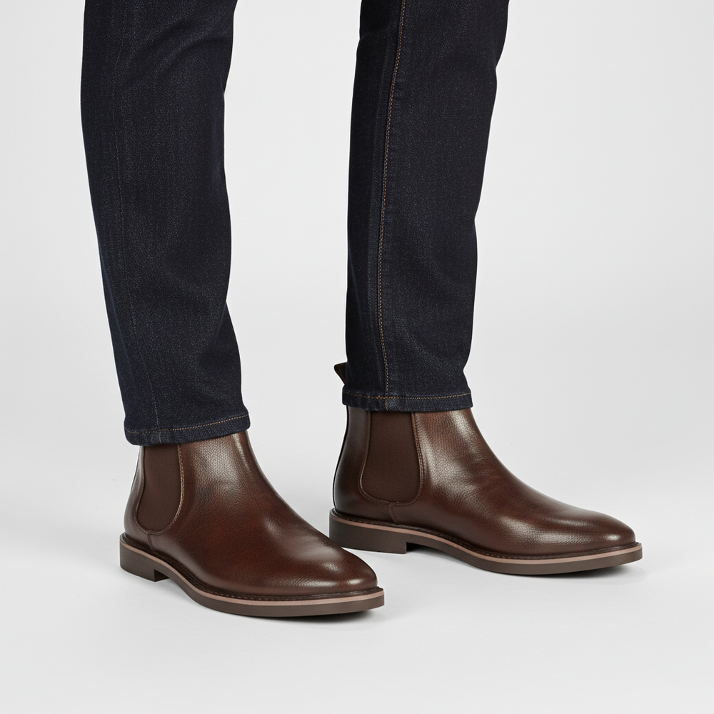 Laurens | Men's Chelsea Boots Leather Ankle