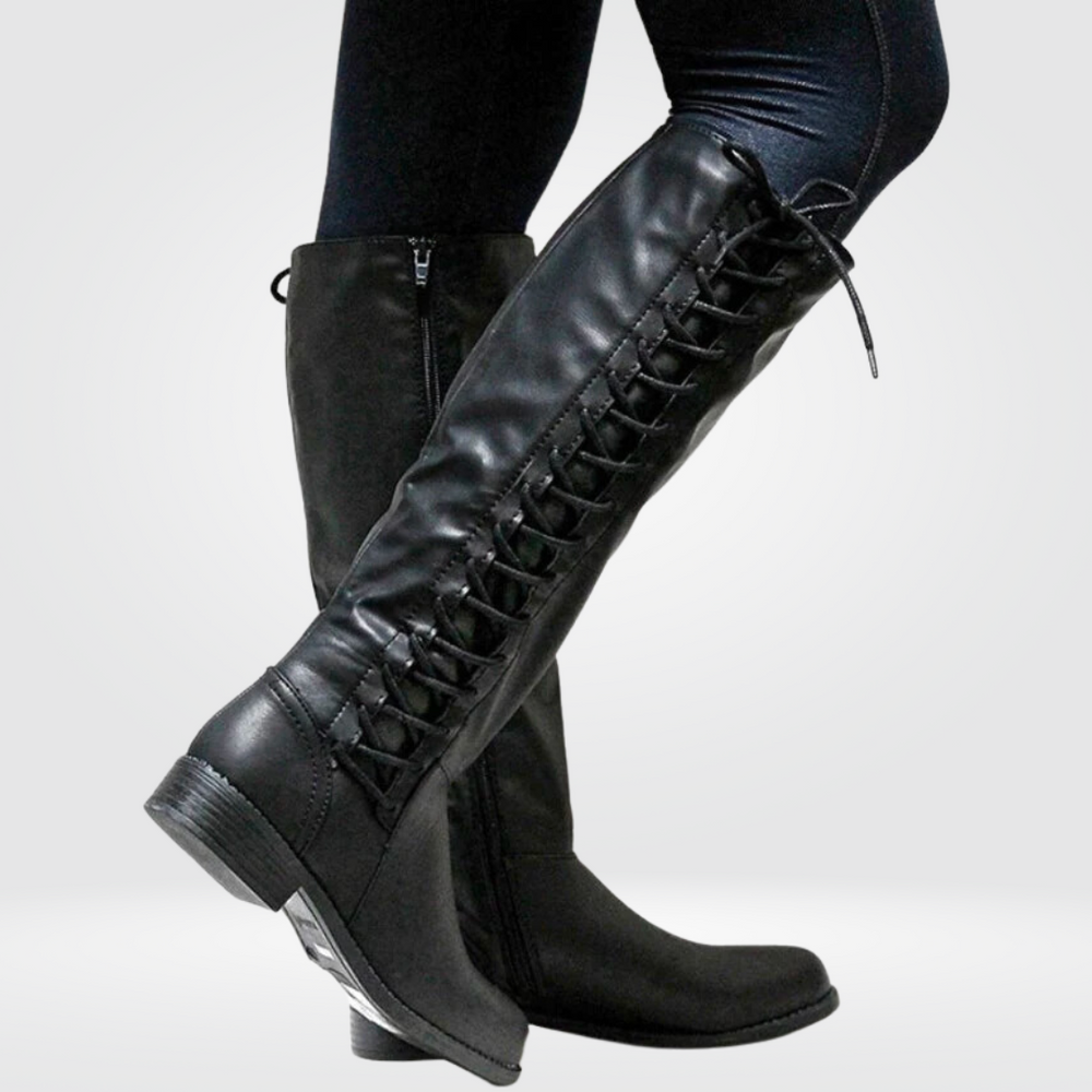 Lidia | Women's Knee High Boots Tall Flat
