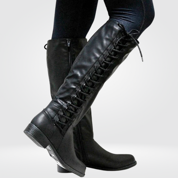 Lidia | Women's Knee High Boots Tall Flat
