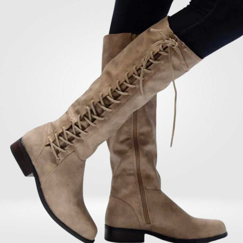Lidia | Women's Knee High Boots Tall Flat