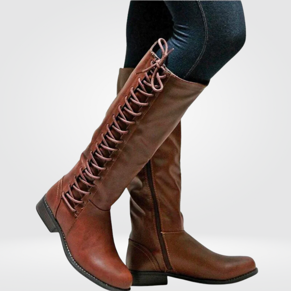 Lidia | Women's Knee High Boots Tall Flat
