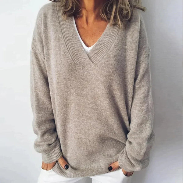 Lucille | Women's V Neck Sweater