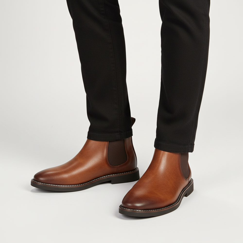 Ludvig | Men's Chelsea Boots Dress Leather Ankle