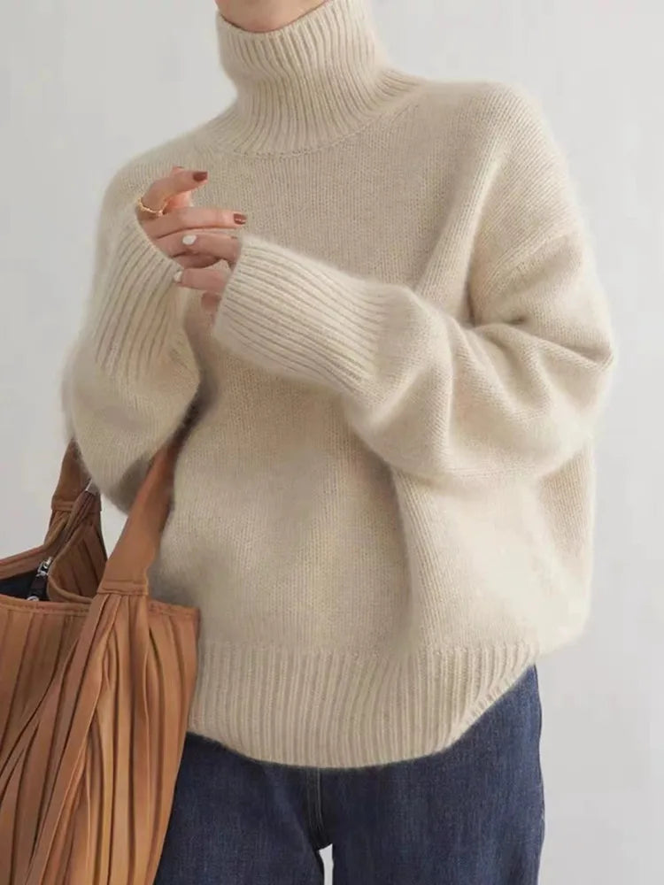 Madeleine | Women's Turtleneck Sweater