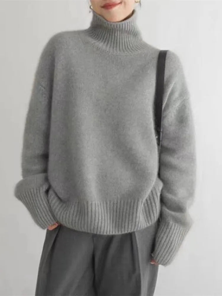 Madeleine | Women's Turtleneck Sweater