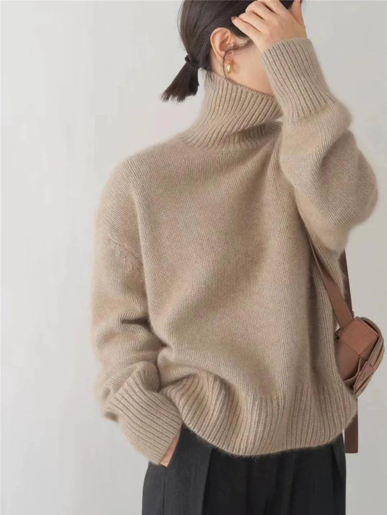 Madeleine | Women's Turtleneck Sweater