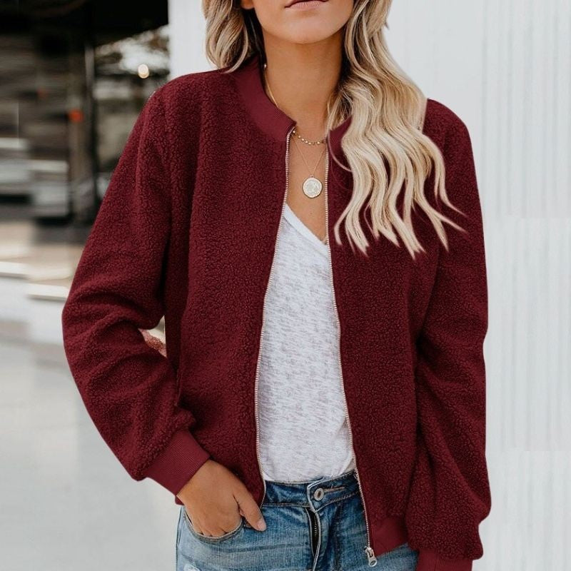 Marisol | Women's Zip up Fleece Jacket
