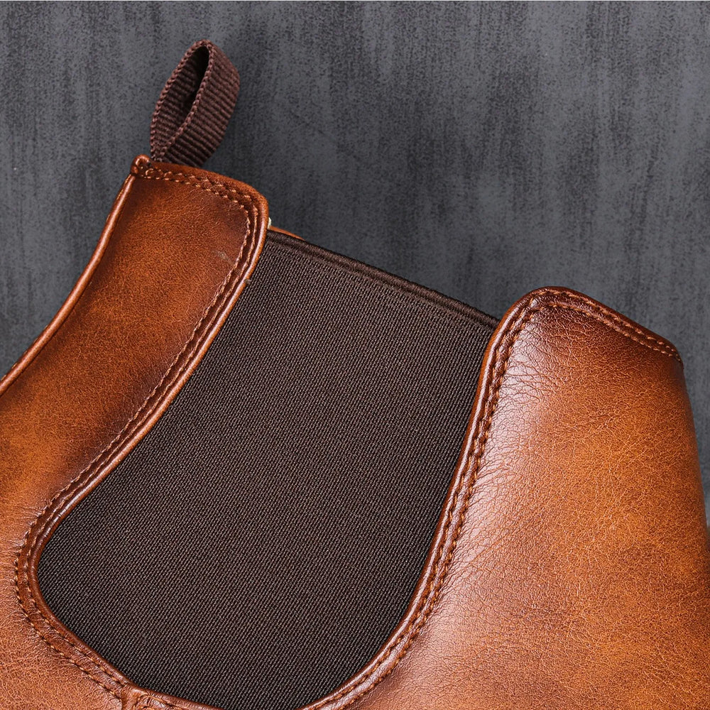 Marlon | Men's Chelsea Boots Leather Suede Ankle