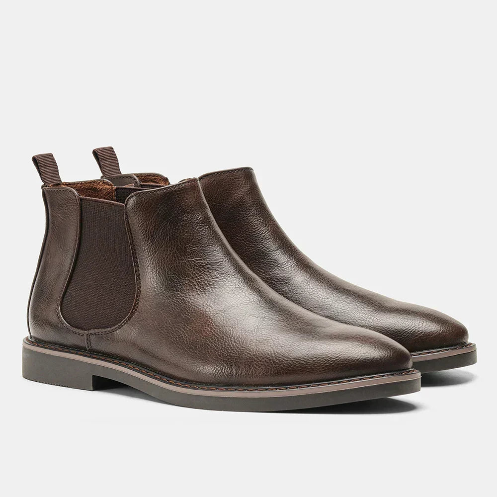 Marlon | Men's Chelsea Boots Leather Suede Ankle