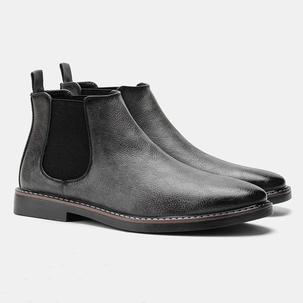 Marlon | Men's Chelsea Boots Leather Suede Ankle