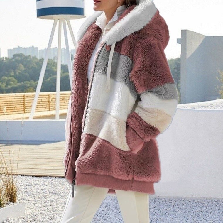 Maya | Women's Zip up Fleece Jacket Soft Knit