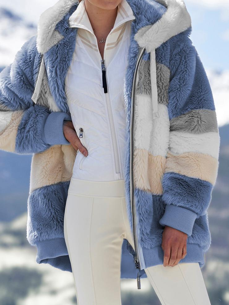 Maya | Women's Zip up Fleece Jacket Soft Knit