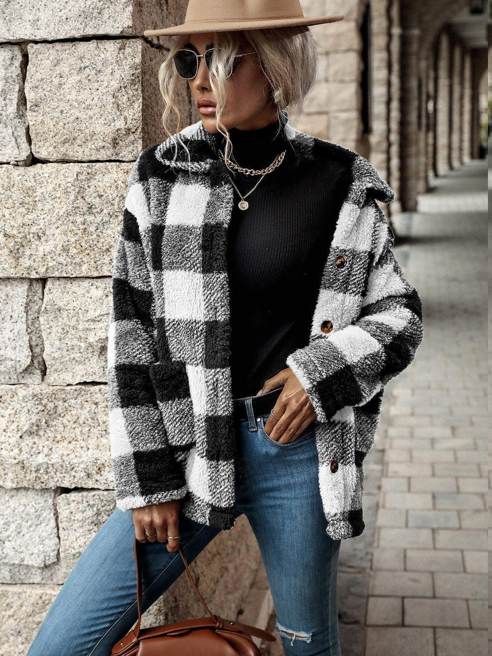 Millicent | Women's Flannel Fleece Jacket