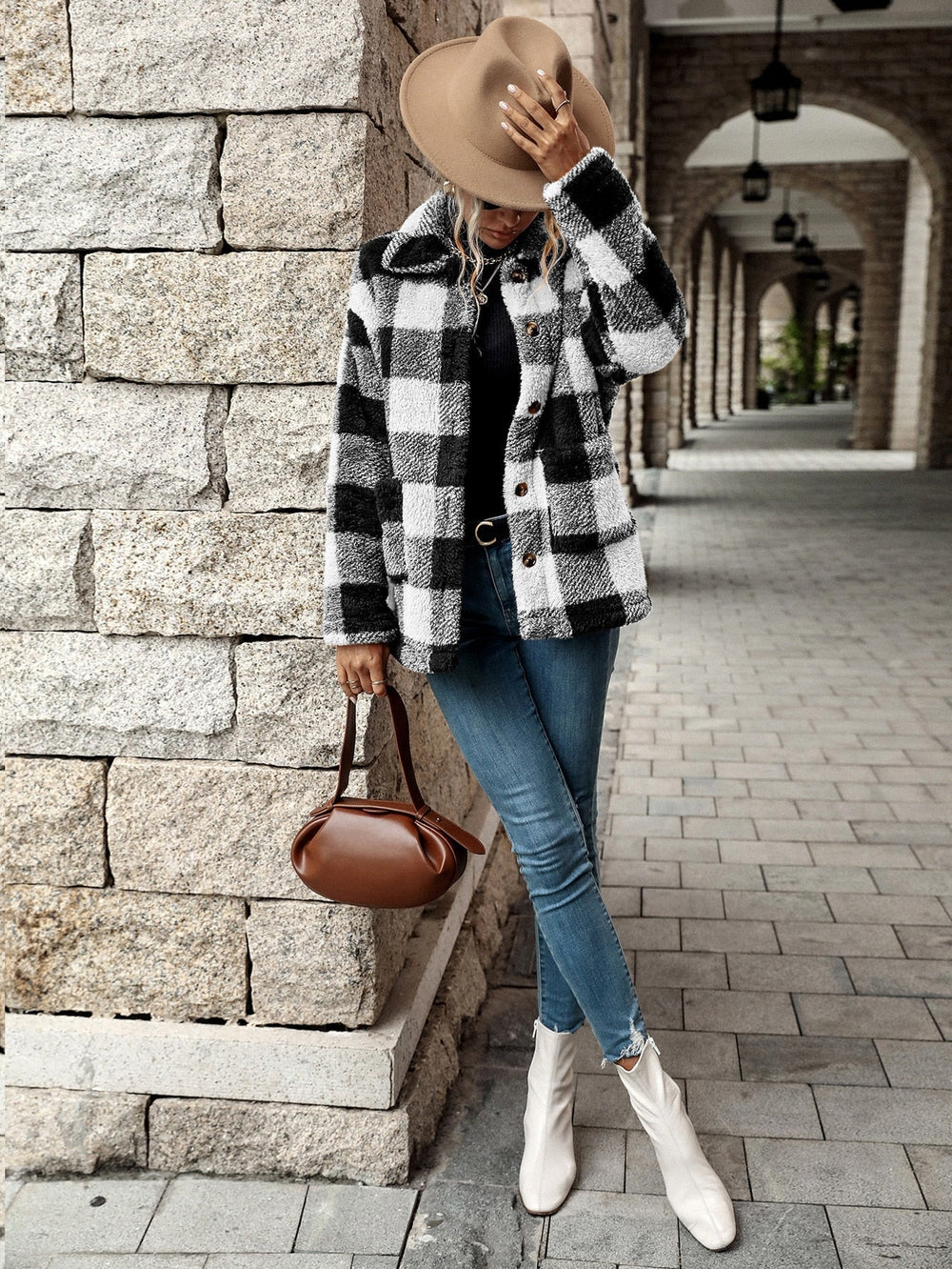Millicent | Women's Flannel Fleece Jacket