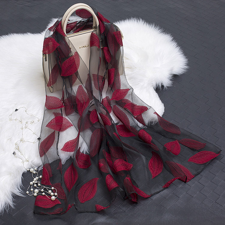 Nadia | Women's Silk Scarf Floral