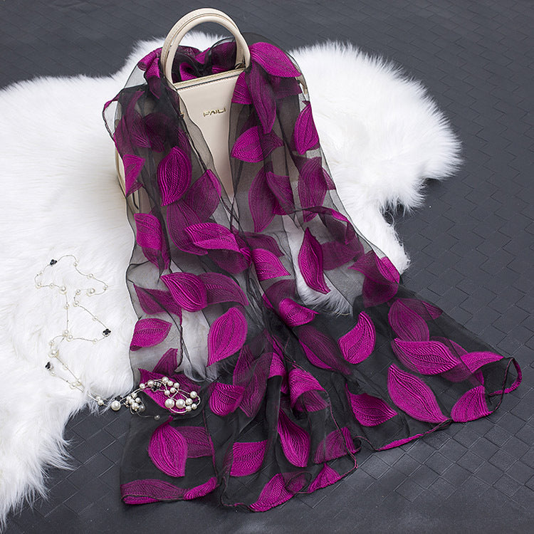 Nadia | Women's Silk Scarf Floral