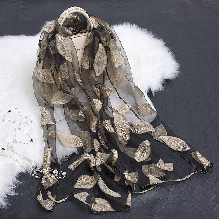 Nadia | Women's Silk Scarf Floral