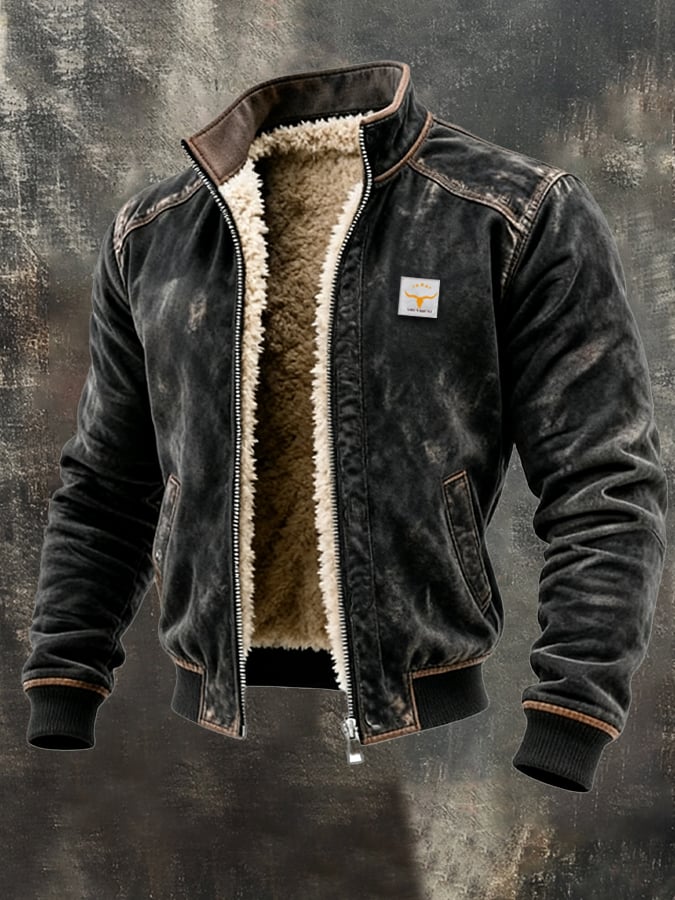 Niall | Men's Thermal Fleece Jacket Sherpa