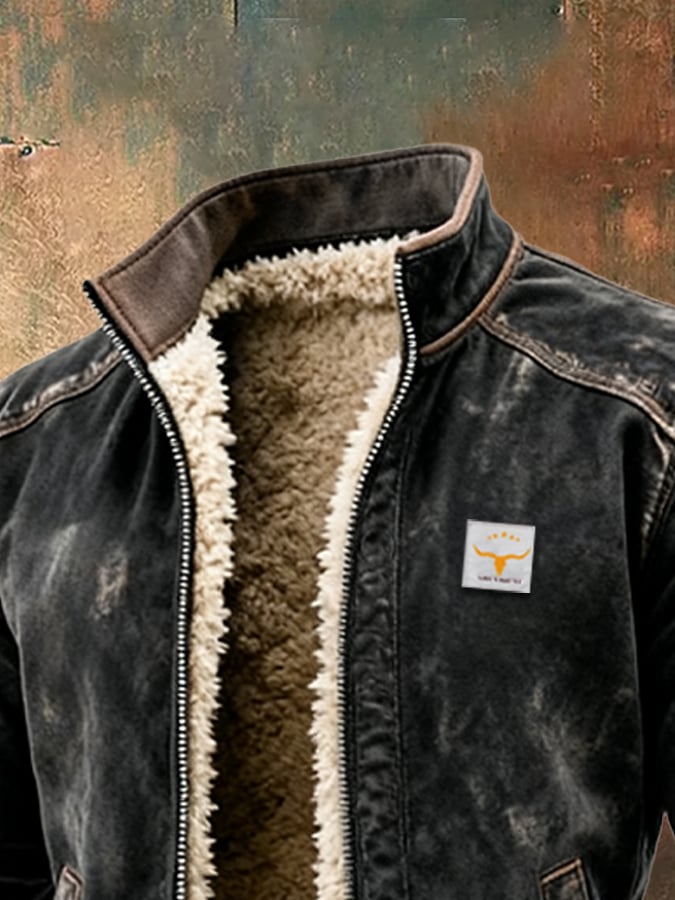 Niall | Men's Thermal Fleece Jacket Sherpa