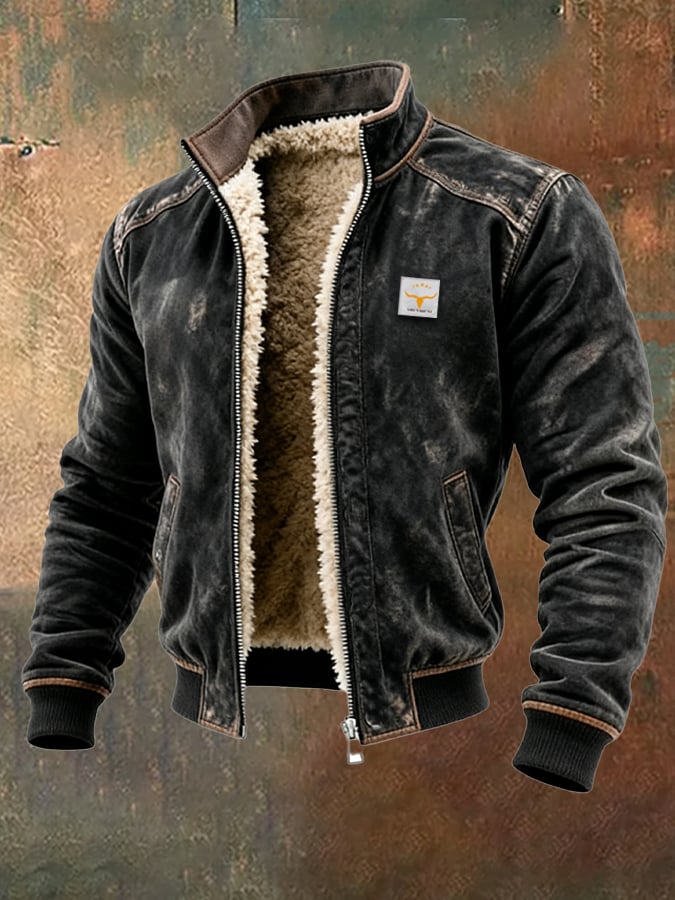 Niall | Men's Thermal Fleece Jacket Sherpa