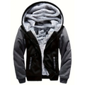 Octavian | Men's Hooded Fleece Jacket Winter Insulated