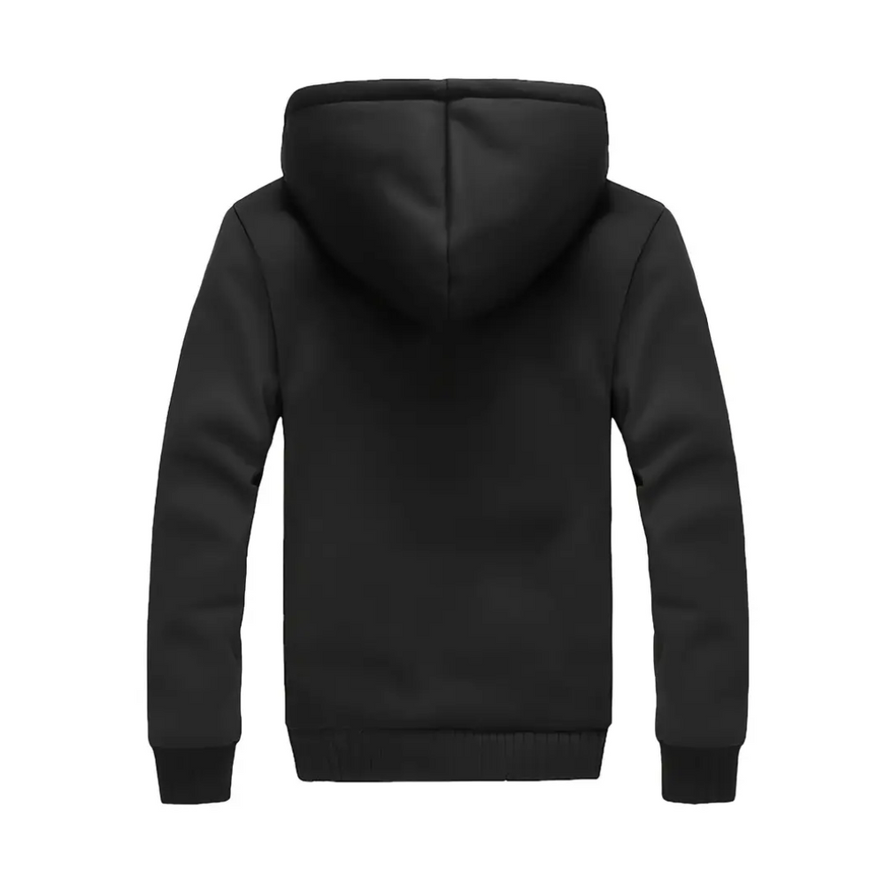 Octavian | Men's Hooded Fleece Jacket Winter Insulated