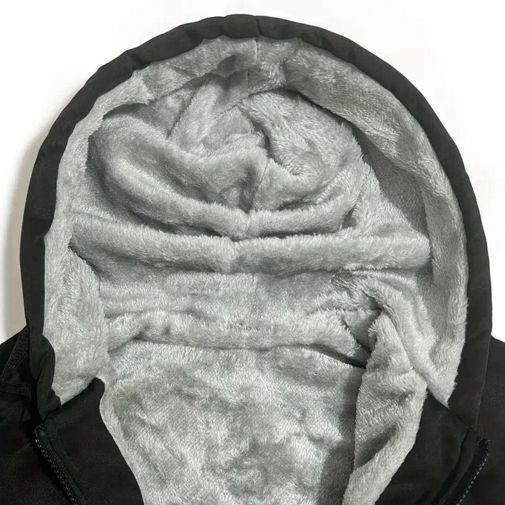 Octavian | Men's Hooded Fleece Jacket Winter Insulated