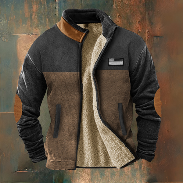 Odin | Men's Fleece Jacket Sherpa Bomber
