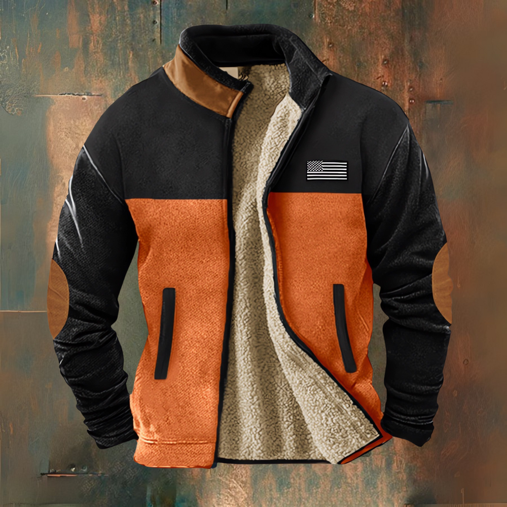 Odin | Men's Fleece Jacket Sherpa Bomber