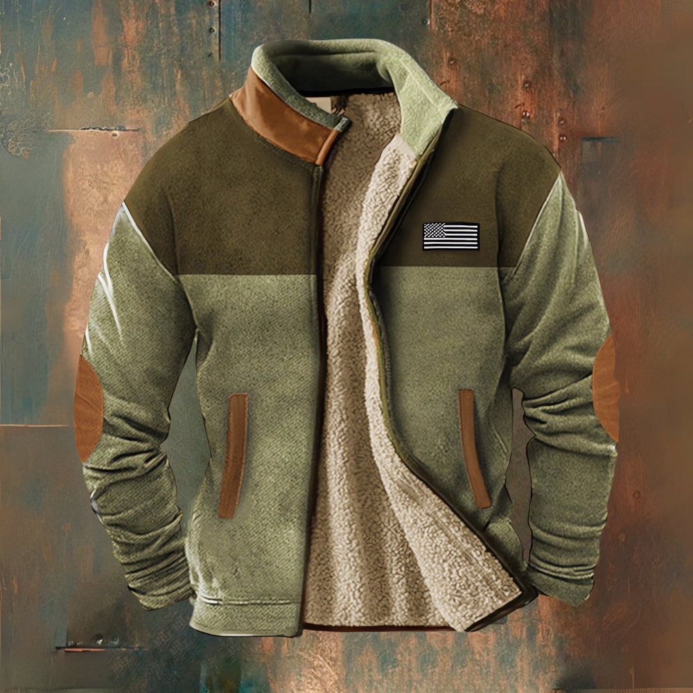 Odin | Men's Fleece Jacket Sherpa Bomber
