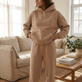 Olive | Women's Knit Lounge Set Soft Loungewear