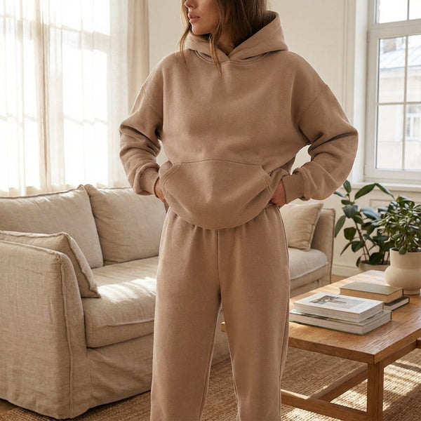 Olive | Women's Knit Lounge Set Soft Loungewear