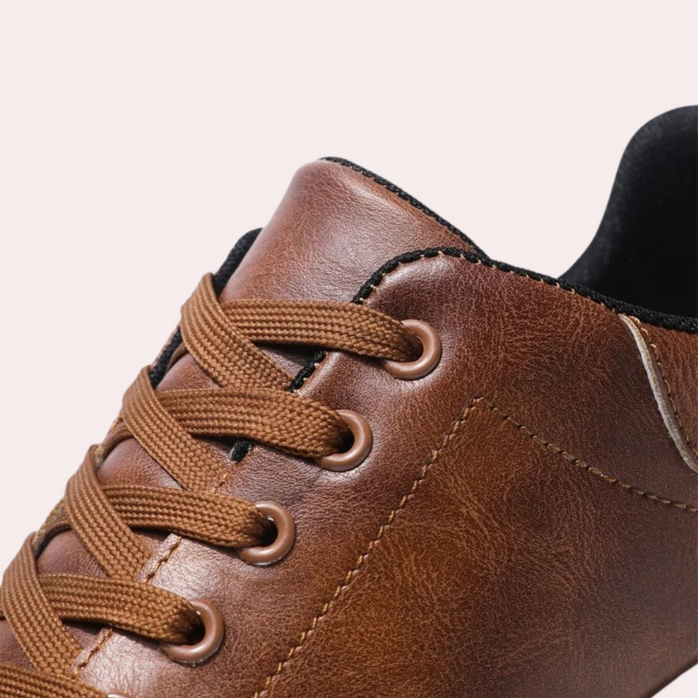 Osric | Men's Leather Sneakers White