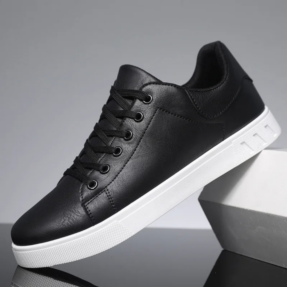 Osric | Men's Leather Sneakers White