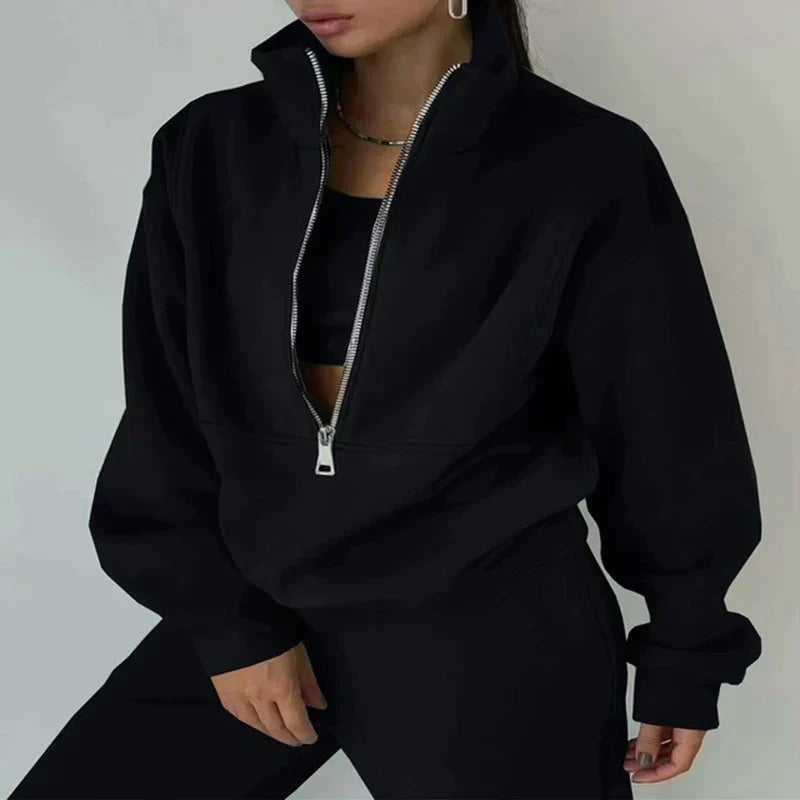 Patrice | Women's Ribbed Tracksuit Lounge Set