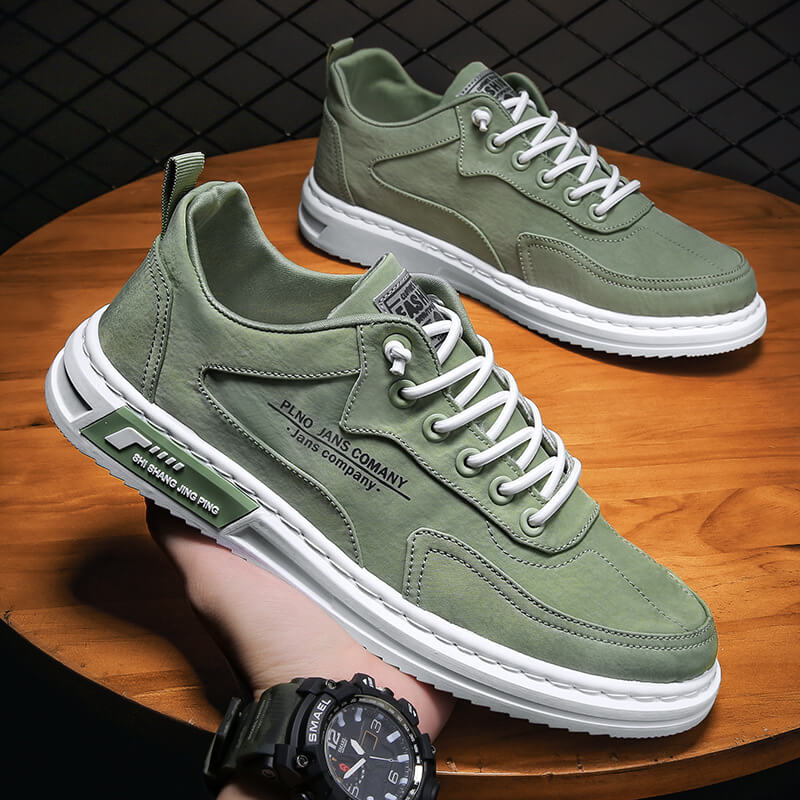 Rafael | Men's Sneakers Leather White Running