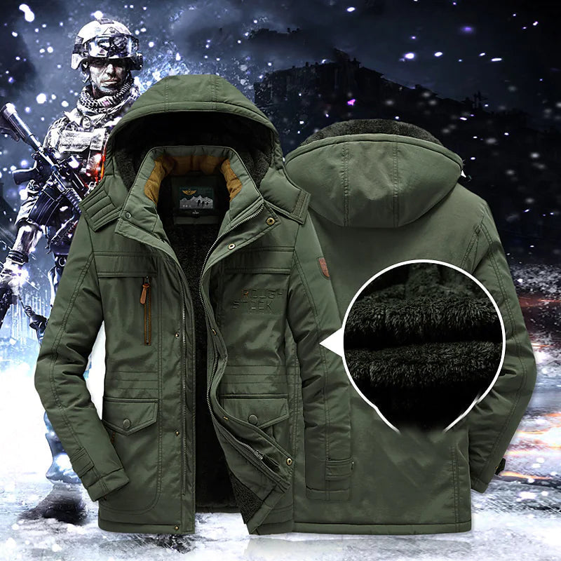Rufus | Men's Fleece Winter Jacket Insulated