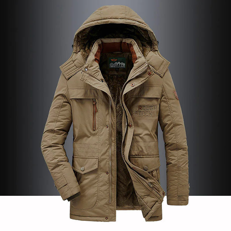 Rufus | Men's Fleece Winter Jacket Insulated