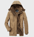 Sebastian | Men's Hooded Winter Jacket Padded