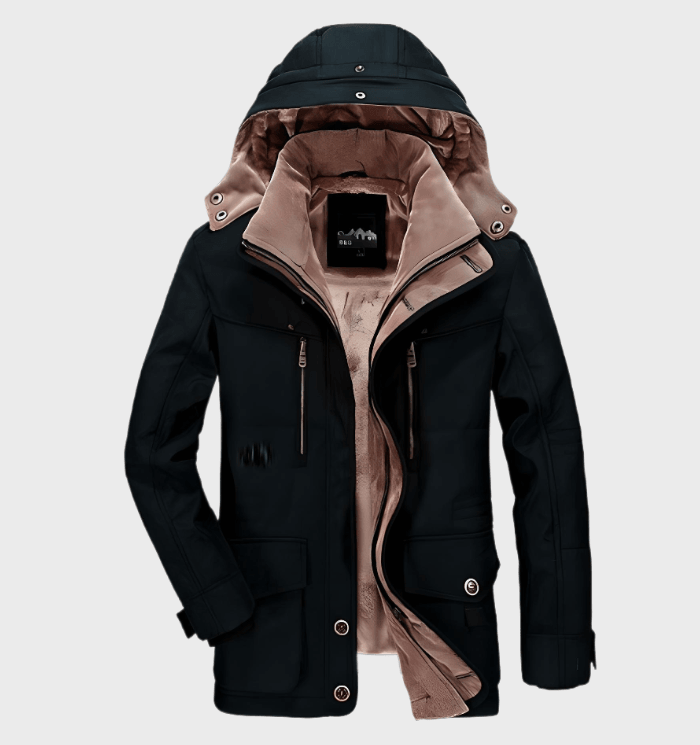 Sebastian | Men's Hooded Winter Jacket Padded