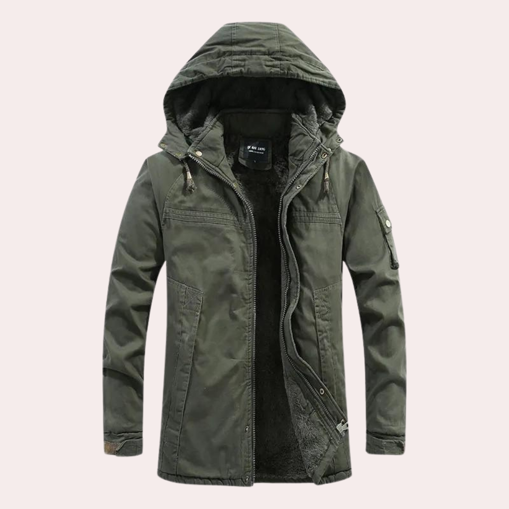 Severin | Men's Insulated Hooded Winter Jacket