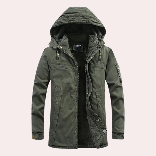 Severin | Men's Insulated Hooded Winter Jacket