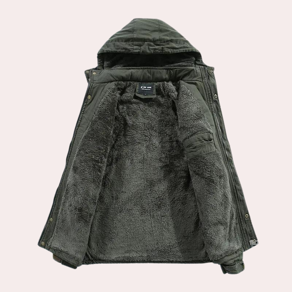 Severin | Men's Insulated Hooded Winter Jacket